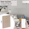 For Tuya Zigbee Light Switch 3‑Gang Remote Control Touch Switch