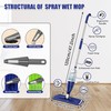 Microfiber Spray Mop for Floors Cleaning: Wet Dry Hardwood Floor