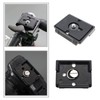 2Pcs Quick Release Plate with 1/4'' Srew Compatible with Manfrotto