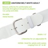 Champion Sports Baseball/Softball Uniform Belt - Comfort Nylon Stretch Fit