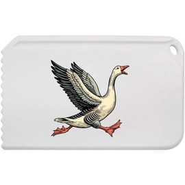 Azeeda 'Angry Goose Running' Plastic Ice Scraper (IC00046371)