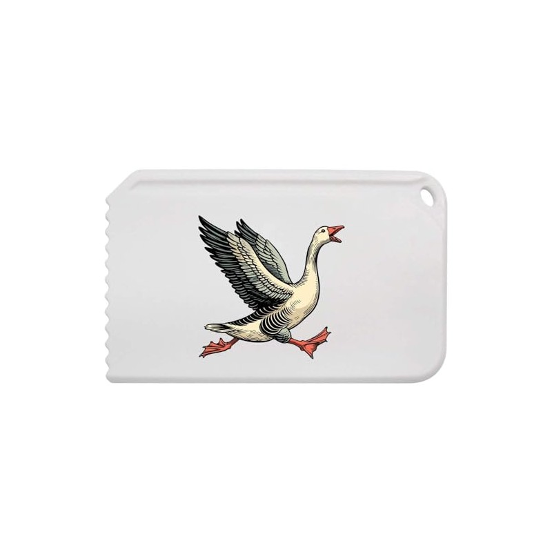 Azeeda 'Angry Goose Running' Plastic Ice Scraper (IC00046371)