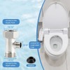 Bidet T Adapter, 3-Way Toilet Faucet Splitter with Leak-Proof Gasket