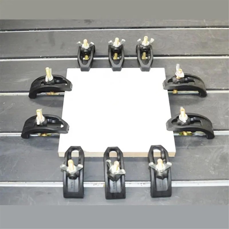 Ieron 2 PCS T Nut Rail Splint T-Nut Rail Clamp