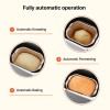 2Lb Bread Maker Stainless Steel Nonstick Automatic Dough Maker For