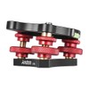 Andoer Tripod Leveling Base Leveler Tri-wheel Leveler with Bubble Level