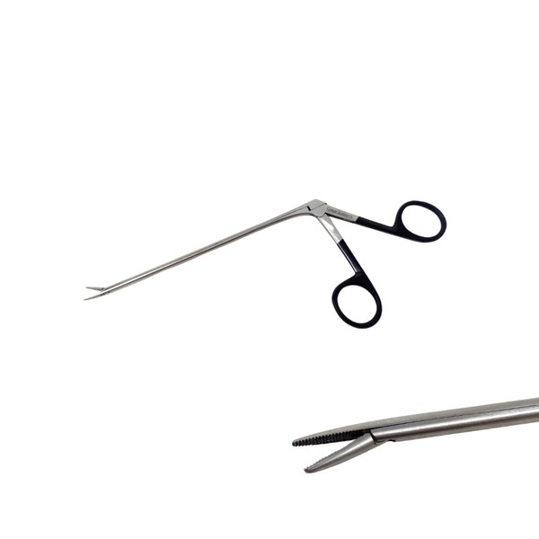 Ear ENT Forceps Hartman Alligators 5.5" Shank Ear Wax Removal