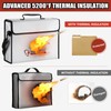 ROLOWAY Large Fireproof Bag 5200℉ Heat Insulated (15 x 12
