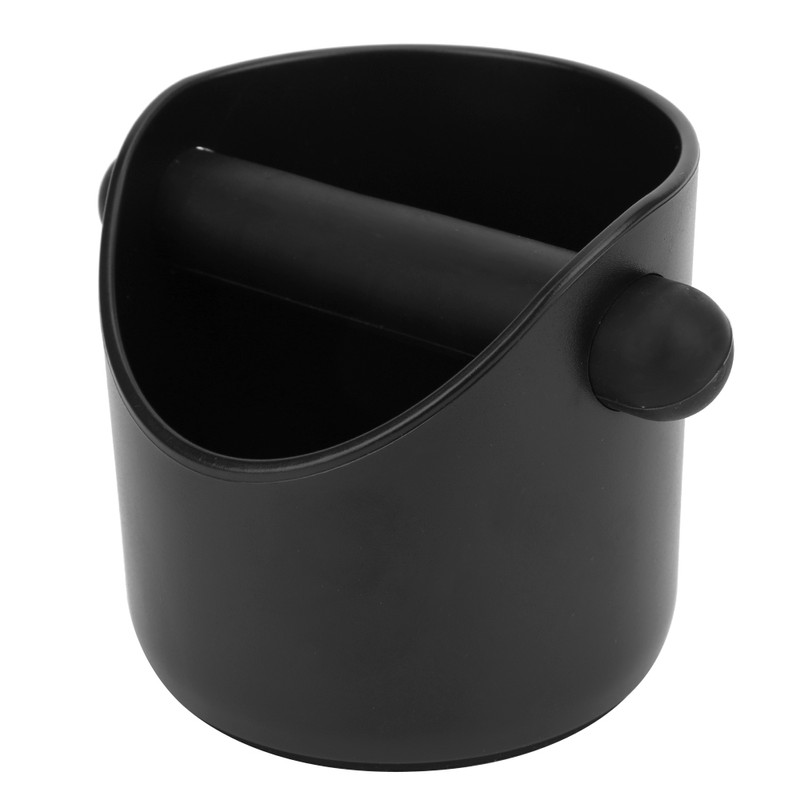 Coffee Knock Box Anti-Slip Coffee Slag Grounds Bucket with Rubber