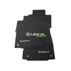 Lexus Genuine Parts, OEM IS350 IS250 Black, Carpet Floor Mat 4-Piece Set, RWD, Rear-Wheel Drive Only