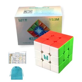 Kancharo Moyu HuaMeng YS3M Series (Japanese Cube Strategy & Pouch Included) Competition Cube (Stickerless, Ball-Core Version)