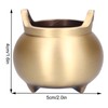 Mini Incense Burner Copper 3 Legs Incense Stick Holder for