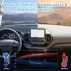 auovo Dashboard Cover Mat Compatible with Ford Bronco Sport Accesories