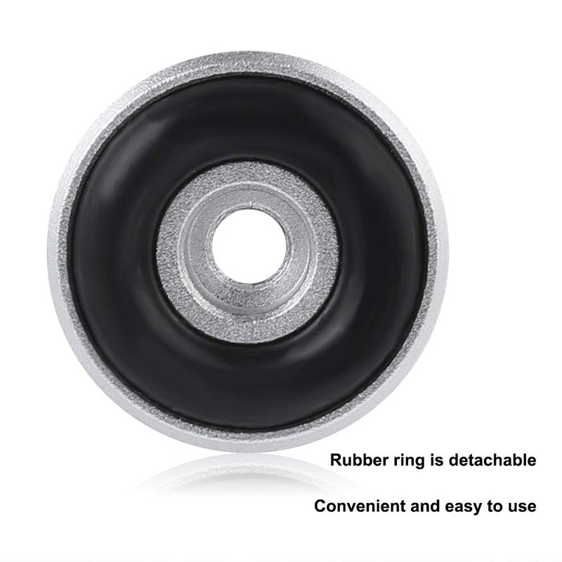 Speaker Isolation Feet Pad Stand, ASHATA Aluminum Alloy Cone Pad