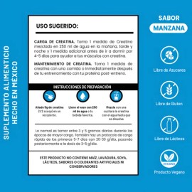 Suplemento Creatina Monohidratada D-mon 1 Kg 200 Servicios Sabor Sanda                                                                                