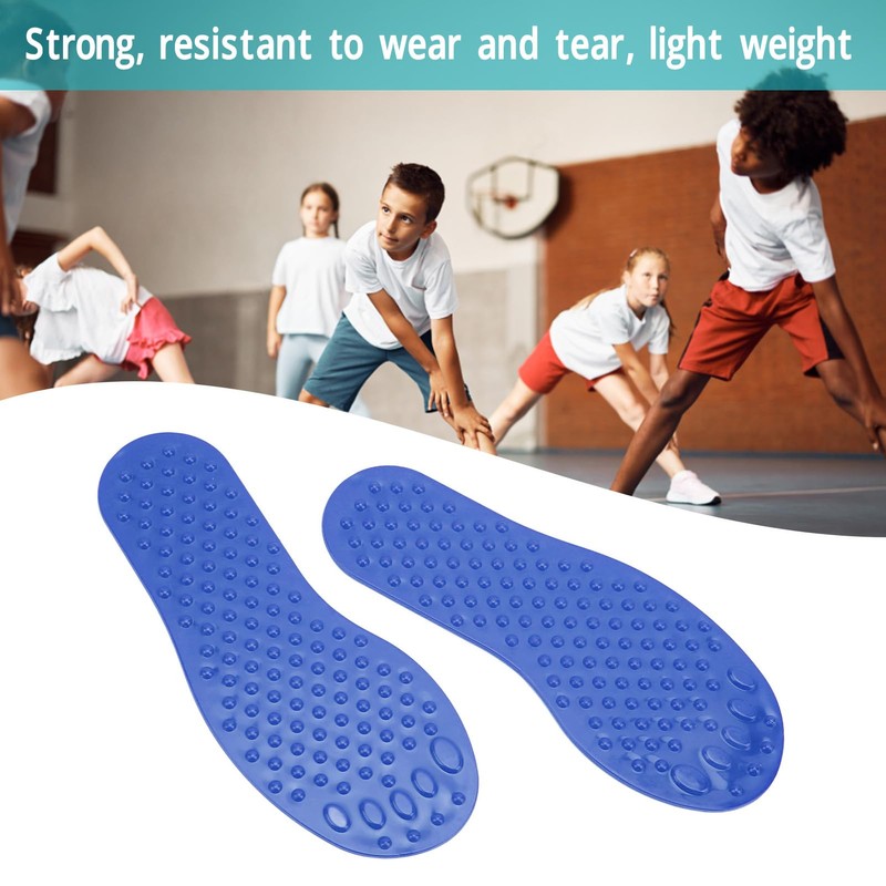 Honio Foot Shaped Floor Markers, Fun Exercise 2Pair Feet Markers
