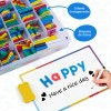 Regletas Magnéticas Montessori QITING Letras Inglés 248 Pzs Espuma EVA