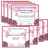 30Pcs Cheerleading Award Certificates 8.5x11inch End of Season Cheerleading Team