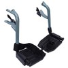 Escape Lite Wheelchair - Transit - Silver/Blue - Replacement Footrests