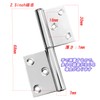 Hardbase Hardware Hinge, Flag Hinge, Stainless Steel Hinge, 360 Degree