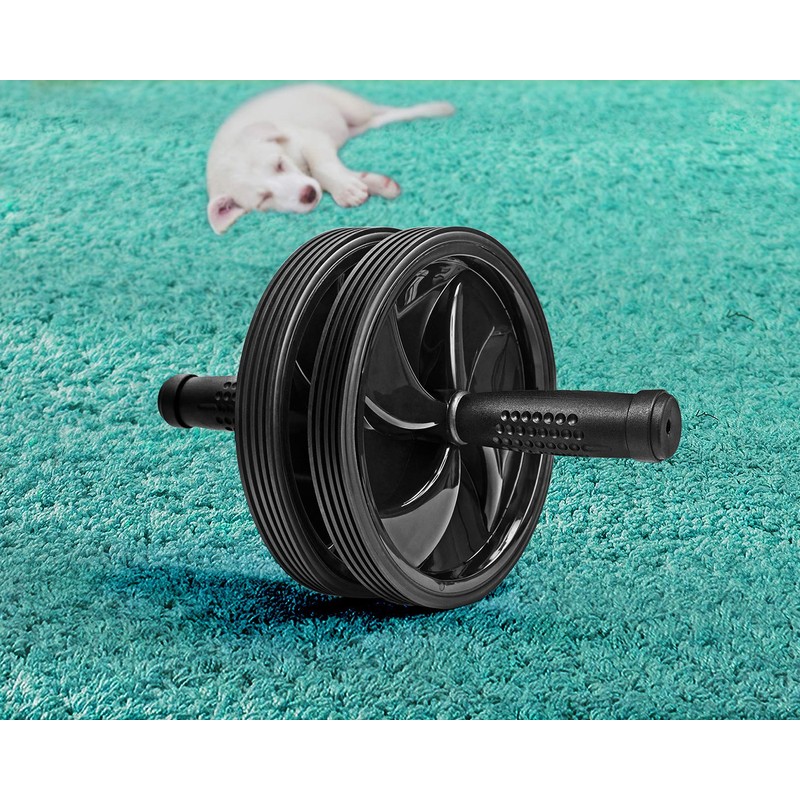 La-VIE 3B-4020 Shizukoro Abdominal Roller, Silent, 2 Wheels, Beginners