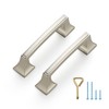 Ravinte 10 Pack Kitchen Cabinet Handles Drawer Pulls Brushed Nickel
