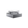 Emco Liaison 183000101 Soap Dish Round Soap Holder for Railing