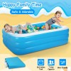 efunmodern Inflatable Swimming Pools Inflatable Lounge Pool for Kids Baby