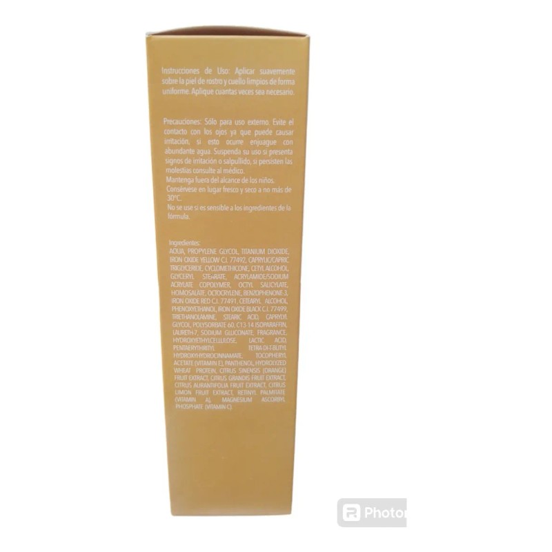 Protección Solar Maquillaje Tono Medio