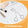 Mikinona 2Pcs Stainless Steel Partial Lash Curlers with Enhanced Grip