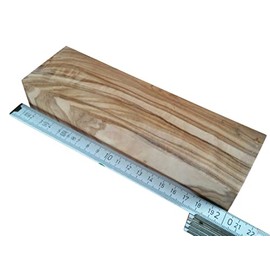 D.O.M. Wood Turning Natural Olive Wood 60 x 60 x 200 mm