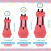 6 Pcs Washable Chicken Diapers Reusable Pet Diaper with Bow