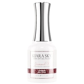 KIARA SKY DiamondFX Flash Reflective Polish | Shimmery Glitter Shiny Sparkly Gel Polish | Reflective Glitter Gel Nail Polish | Soak Off Manicure Gel Nails Disco Holographic 0.5 fl oz, Love Bite
