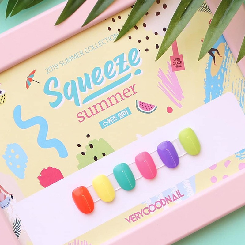 Very Good Nail Barry Good Nail Squeeze Summer 6 Piece