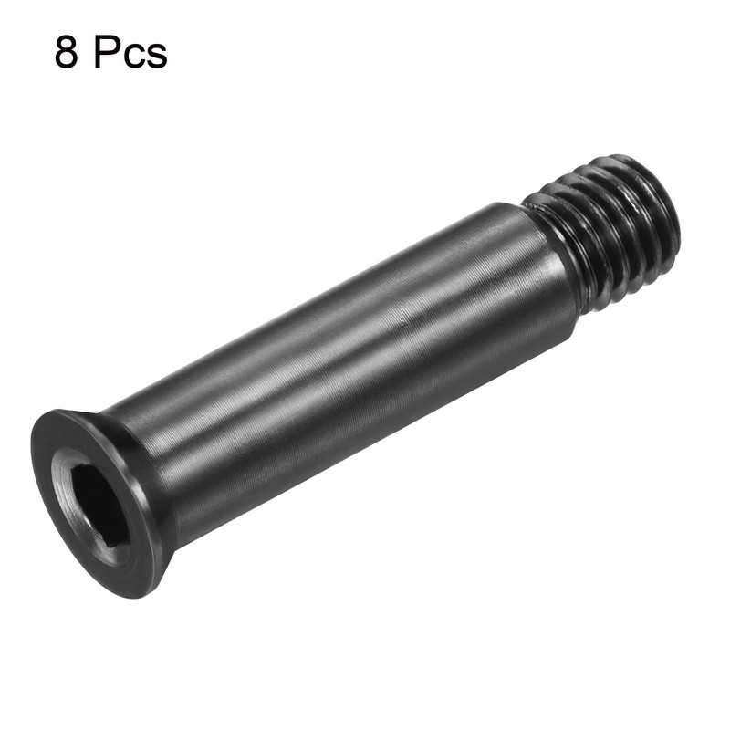 PATIKIL 34mm Inline Axle Screws, 8 Pack Shaft Hex Socket
