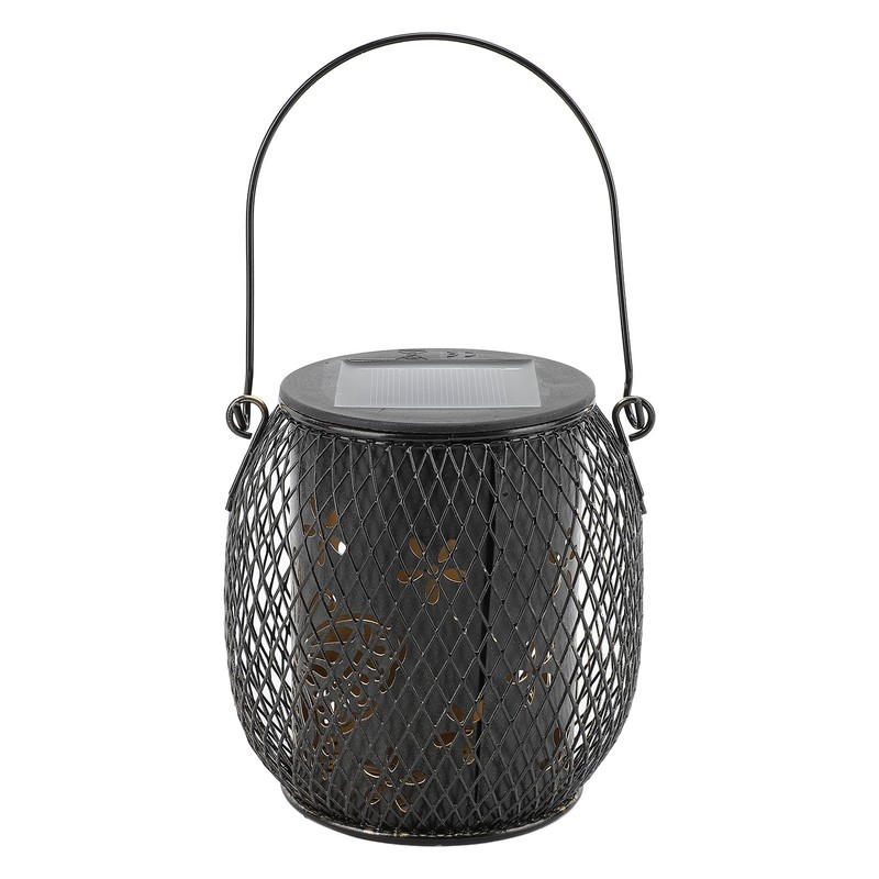 Solar Lantern Outdoor Waterproof Hanging Solar Light with Handle Chain