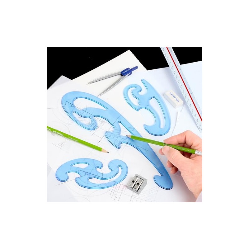Staedtler Mars 571 57140WP - Juego de 3 formas de