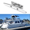 5in Boat Low Flat Cleat 316 Stainless Steel Marine Ship