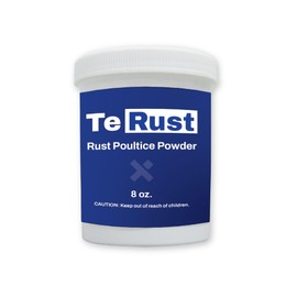 Tenax TeRust Rust Remover Powder | Professional Rust Stain Poultice for Granite, Marble, Travertine & More | Industrial-Strength Chelate Formula | Removes Rust from Stone, Concrete & Grout