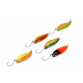 5g Trout Spoon Set of 5 Colors 4.2cm Single Hook Lure for Stream Mainstream Lake Iwana Yamame Nijimus
