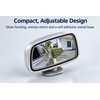 360° Adjustable Blind Spot Mirror for Cars – Wide-Angle Convex