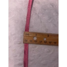 Unbranded 10 yards Patsy Pink Rose upholstery sewing craft non stretch piping 3/8" wide