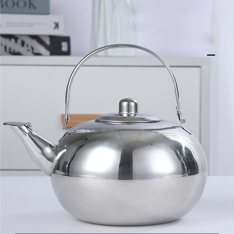Toolzia 2.3L Stainless Steel Teapot with Tea Strainer Premium Tea