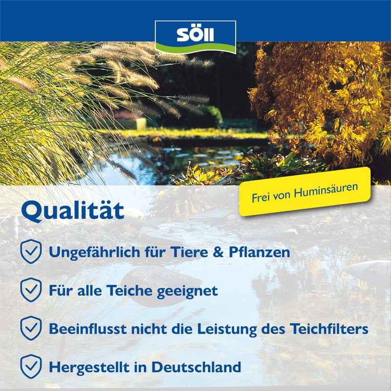 Söll 80535 AlgoSol forte Pond Care Agent Quick Aid Against