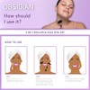 SPA SCIENCES - Obsidian Roller & Gua Sha - Black