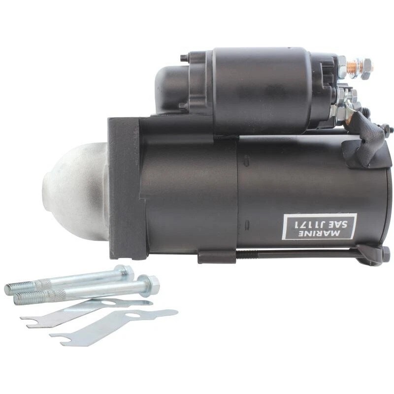 Gladiator Professional Grade Black Coated Starter for Mercruiser 496 Mag