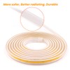 KISUFU 220 V Dimmable COB LED Strip 5 m, 360