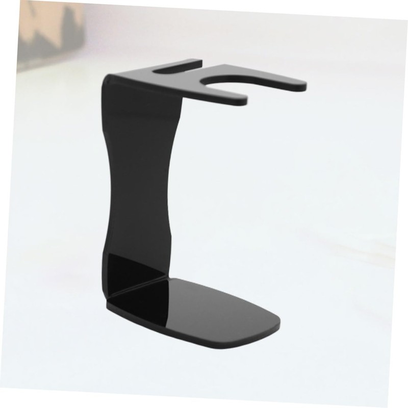 FOMIYES Men Acrylic Shaving Brush Stand Holder and Brush Organizer