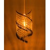 Innoteck Spiral Blue Droplet Pendant Light Shade, Acrylic, Clear &