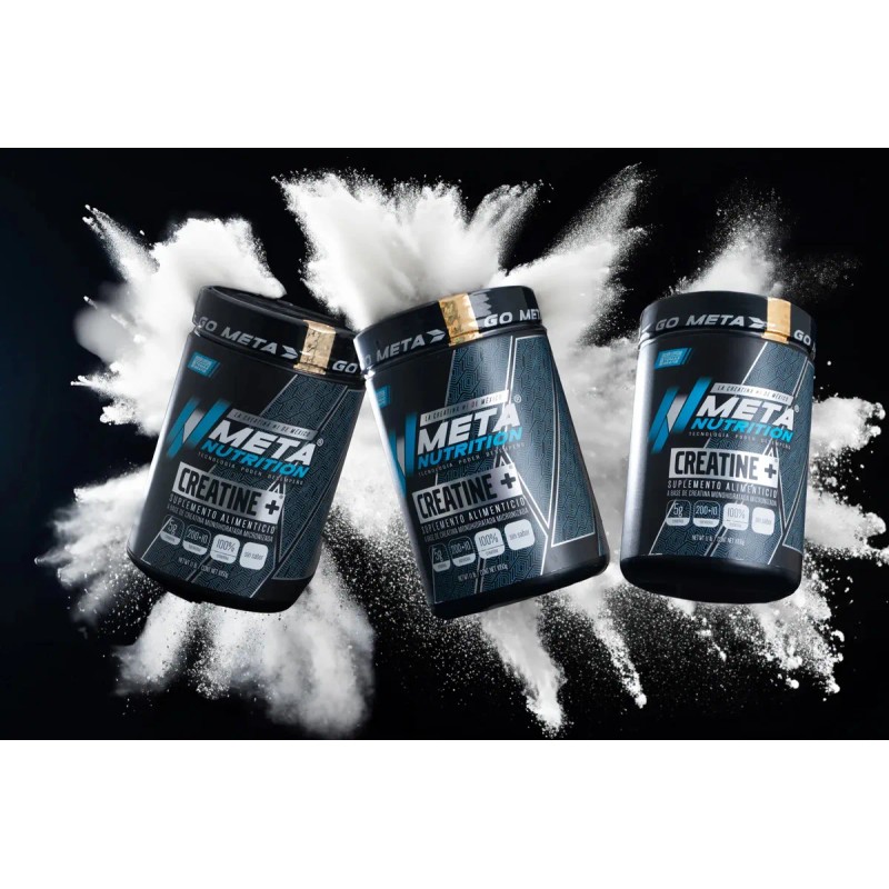 Creatina Meta Nutrition Monohidratada 1050 210 Servicios Sabor